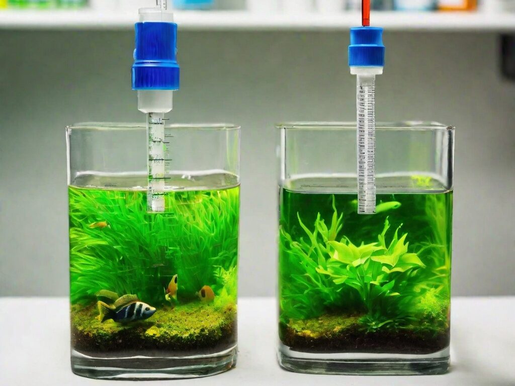 measuring ph of aquarium water  