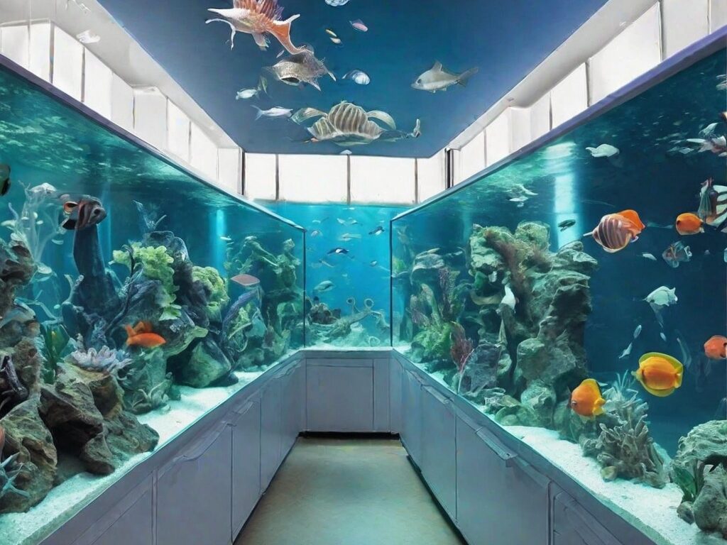 Aquarium and fish
