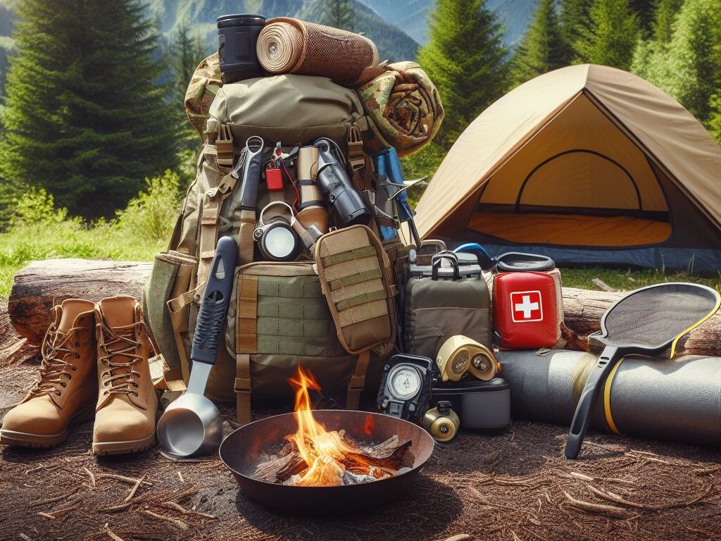 packing for camping 