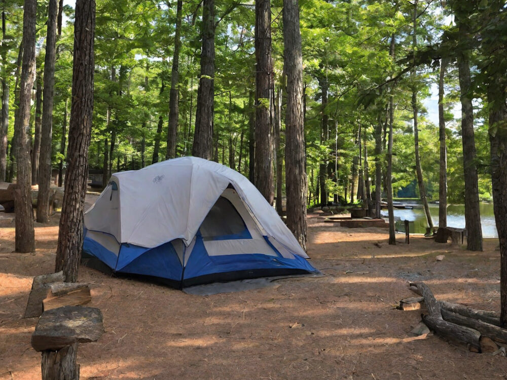 campground lake jordan

